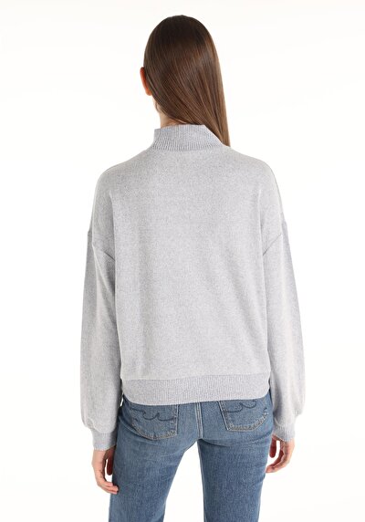 Image de T-shirt À Manches Longues Bleu Regular Fit Femme