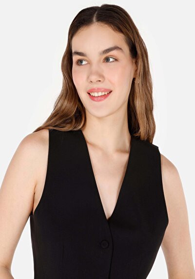 Image de Chemise À Manches Courtes Noir Regular Fit Femme