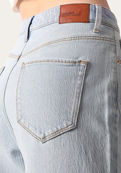 Afficher les détails de 896  Maria Pantalon  Tapered Leg  En  Mom Fit Femme