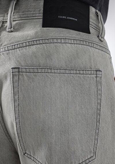 Afficher les détails de 046 Marco Pantalon Gris   En  Loose Straight Fit Homme