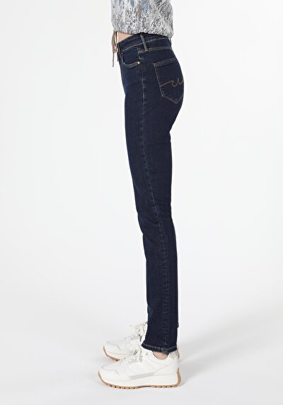 Image de 703 Carla Pantalon  Straight Leg  En  Slim Fit Femme
