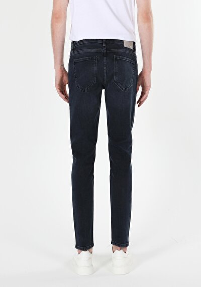 Image de 041 Danny Pantalon Noir Slim Leg En Slim Fit Homme