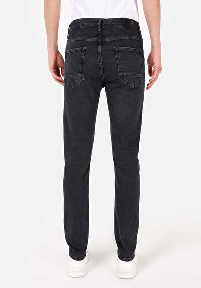Image de 035 Ryan Pantalon Noir Skinny Leg High Rise En Supreme Skinny Fit Homme