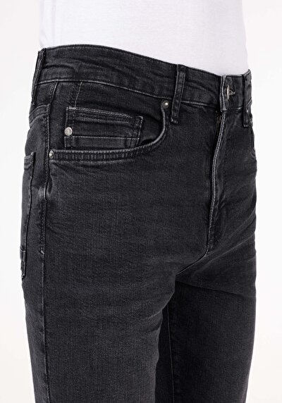 Afficher les détails de 035 Ryan Pantalon Noir Skinny  Leg High Rise En Supreme Skinny Fit Homme