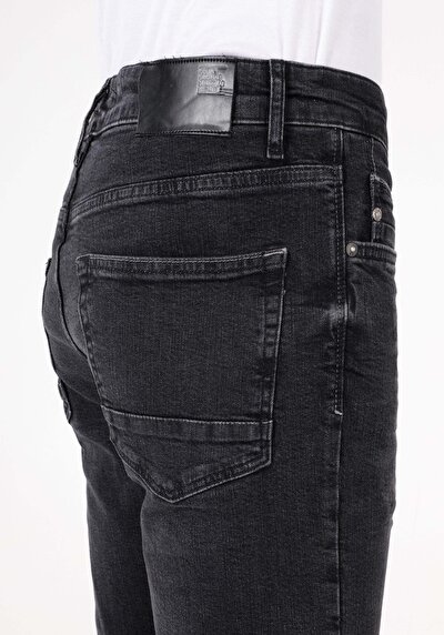 Afficher les détails de 035 Ryan Pantalon Noir Skinny  Leg High Rise En Supreme Skinny Fit Homme