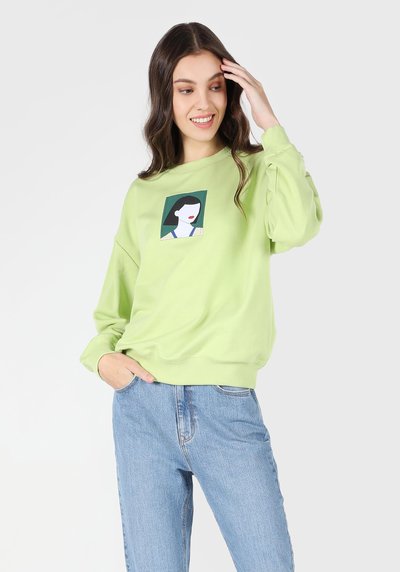 Image de Pull-over Vert Femme