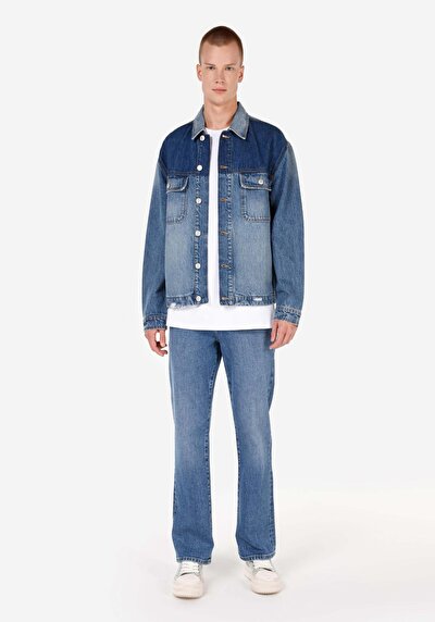 Afficher les détails de Veste De Blazer Bleu Clair Regular Fit Manches Longues  Homme