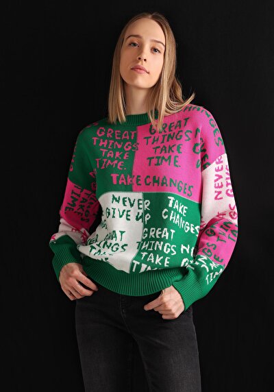 Image de Pull Multicolou Femme