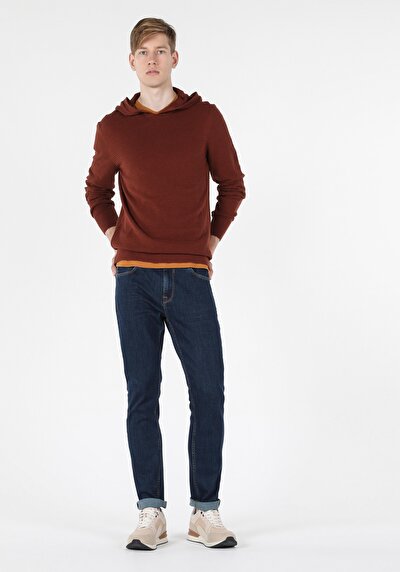Image de Pull Marron Regular Fit   Homme