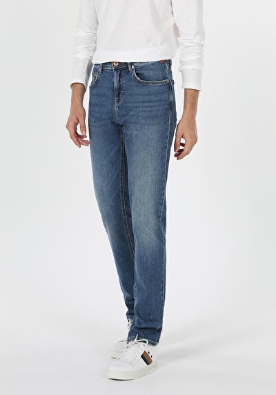 Image de 044 Karl Pantalon Denim Straight Leg  En  Straight Fit Homme