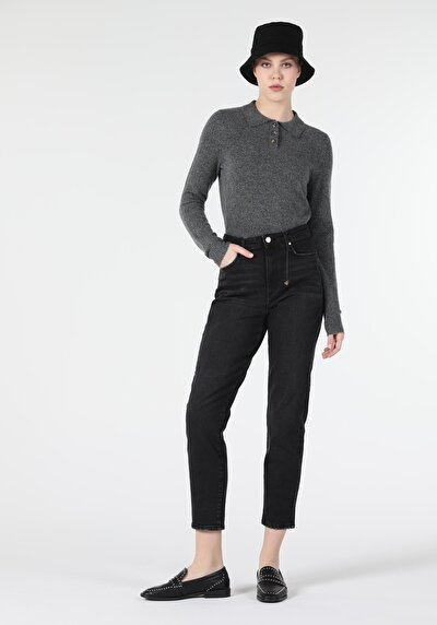 Image de 891 Maya Pantalon Tapered Leg En Slim Fit Femme