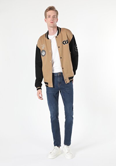 Image de 044 Karl Pantalon Bleu Foncé Straight Leg  En  Straight Fit Homme