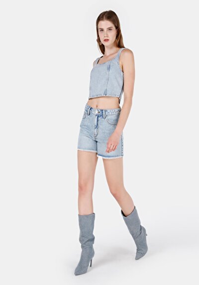 Image de Büstiyer Bleu Slim Fit Femme