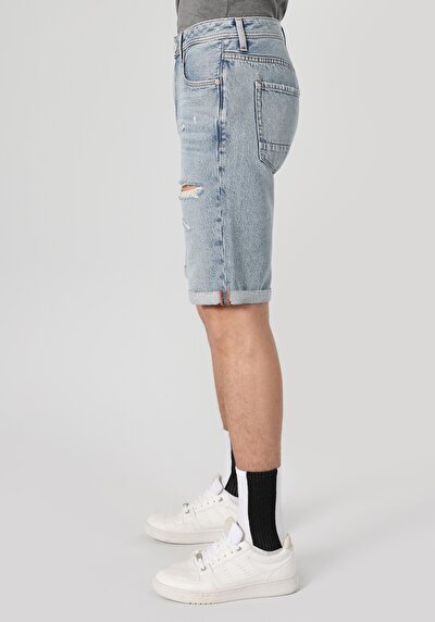 Afficher les détails de Short Denim Regular Fit Homme