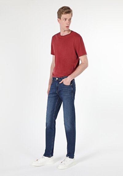 Image de 045 David Pantalon Straight Leg En Regular Fit Homme