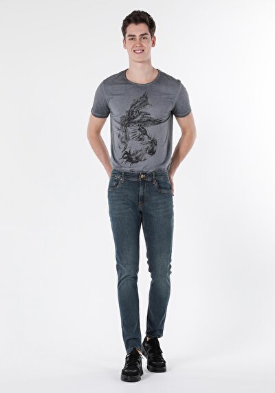 Image de 041 Danny Pantalon Denim Slim Leg En Slim Fit Homme