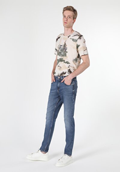 Image de 067 Jack Pantalon Denim Tapered Leg En Regular Fit Homme