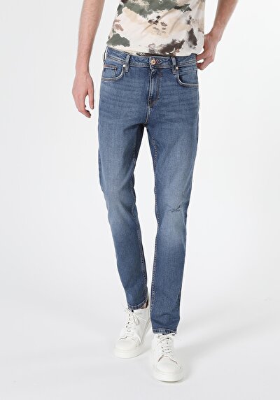Image de 067 Jack Pantalon Denim Tapered Leg  En  Regular Fit Homme