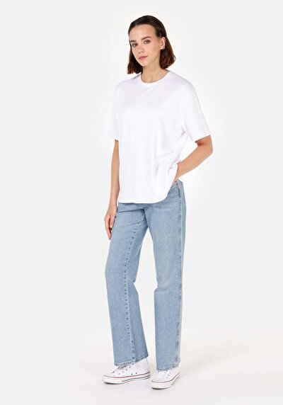 Afficher les détails de 786 Carlen Pantalon Bleu   En  Regular Fit Femme