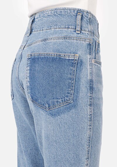 Afficher les détails de 786 Carlen Pantalon Bleu   En  Regular Fit Femme