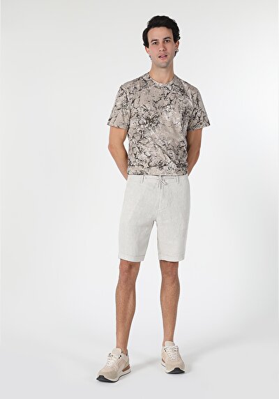 Image de Short Blanc Regular Fit Homme
