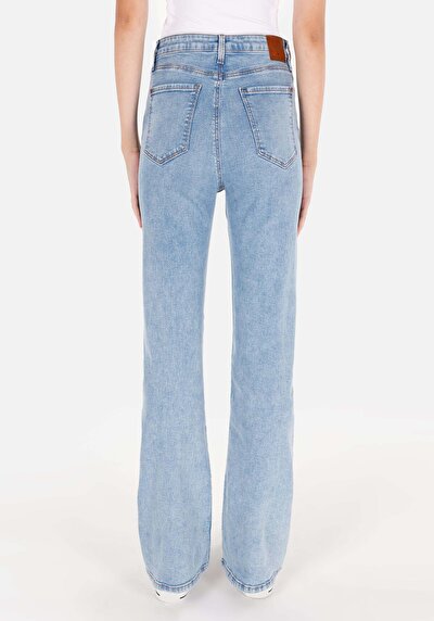 Image de 791 Monica Pantalon Bleu   En  Regular Fit Femme