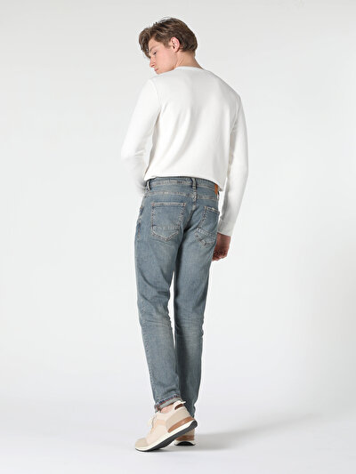 Image de 044 Karl Pantalon Denim Straight Leg  En  Straight Fit Homme