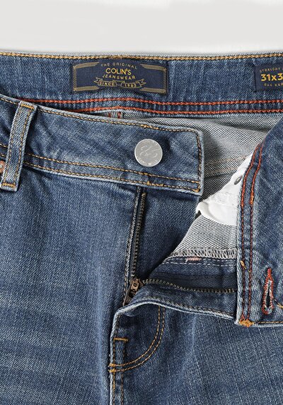 Afficher les détails de 044 Karl Pantalon Bleu   En  Straight Fit Homme