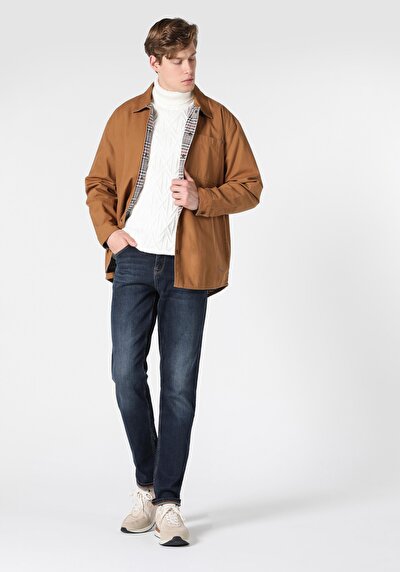 Image de 044 Karl Pantalon Denim Straight Leg  En  Straight Fit Homme