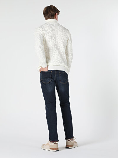Image de 044 Karl Pantalon Denim Straight Leg  En  Straight Fit Homme