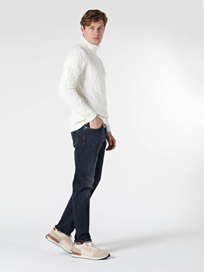 Image de 044 Karl Pantalon Denim Straight Leg  En  Straight Fit Homme