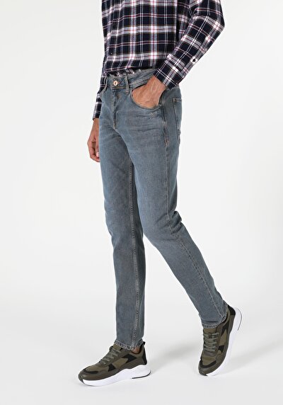 Image de 044 Karl Pantalon Denim Straight Leg  En  Straight Fit Homme