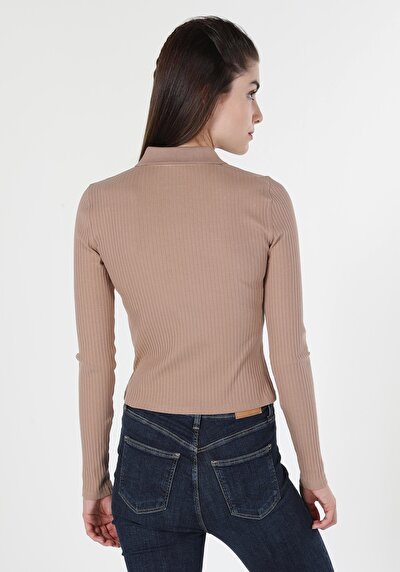 Image de T-shirt À Manches Longues  Slim Fit  Femme