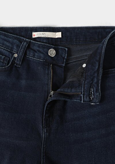 Afficher les détails de 760 Diana Pantalon Bleu Foncé   En  Skinny Fit Femme