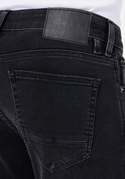 Afficher les détails de 041 Danny Pantalon  Slim Leg Low Rise En  Slim Fit Homme