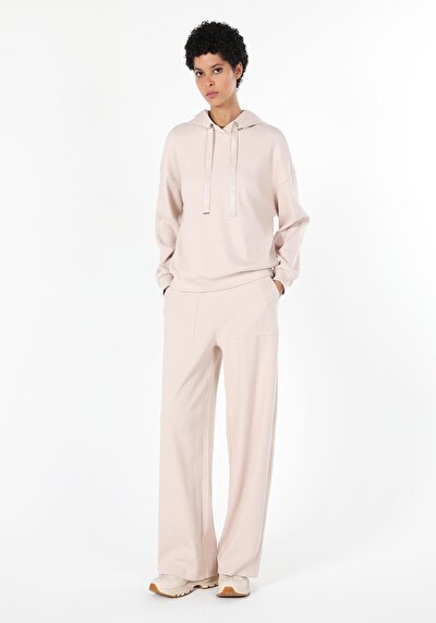 Image de T-shirt À Manches Longues Beige Regular Fit  Femme
