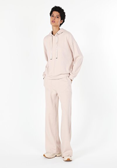 Image de T-shirt À Manches Longues Beige Regular Fit  Femme