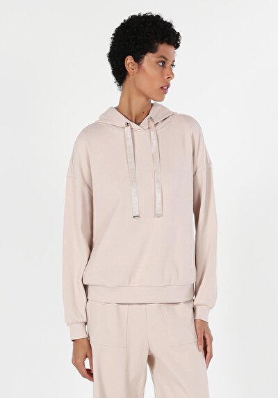 Image de T-shirt À Manches Longues Beige Regular Fit  Femme