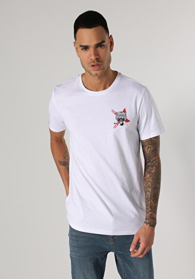 Image de T-shirt À Manches Courtes Marine Regular Fit  Femme