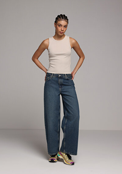 Image de Athlète Beige Slim Fit Femme