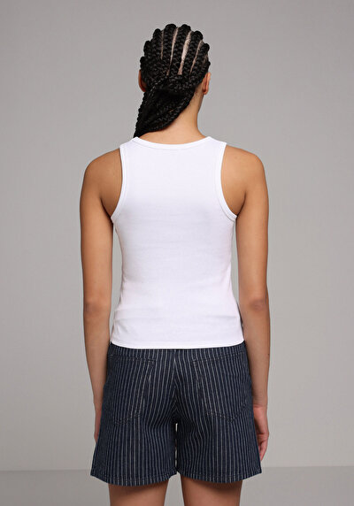 Afficher les détails de Athlète Blanc Slim Fit Femme