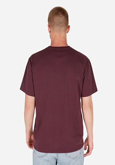 Image de T-shirt À Manches Courtes Violet Comfort Fit Homme