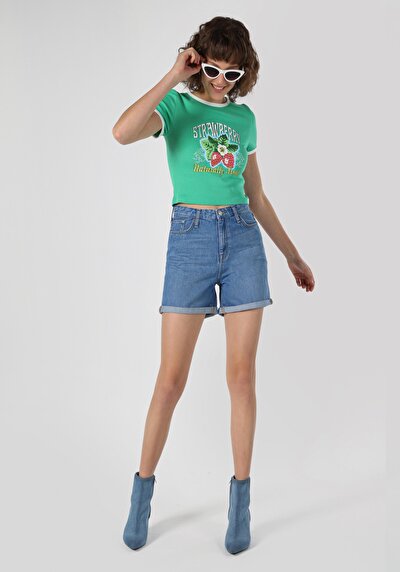 Afficher les détails de Short  Mom Short Femme