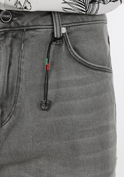 Image de 067 Jack Pantalon Gris   En  Regular Fit Homme