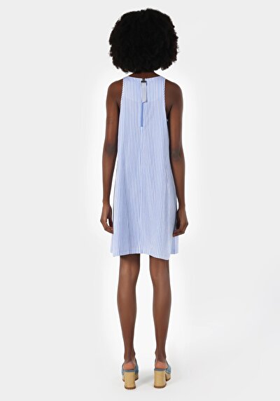 Image de Robe Bleu Regular Fit    Femme