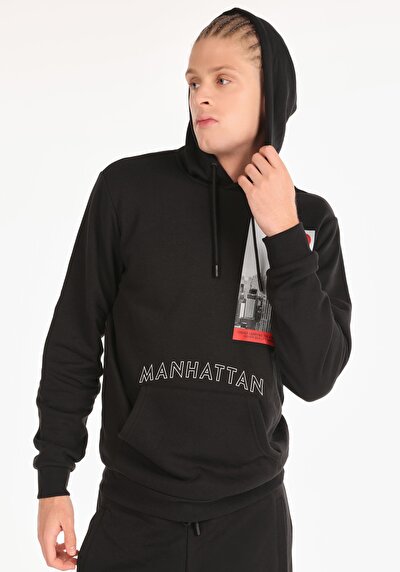 Image de Pull-over Noir Regular Fit  Homme