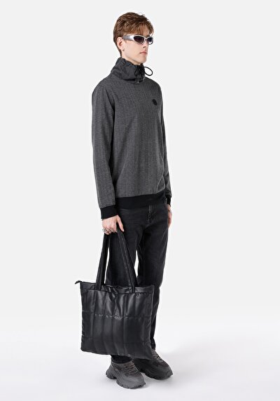 Image de T-shirt À Manches Longues Noir Regular Fit  Homme