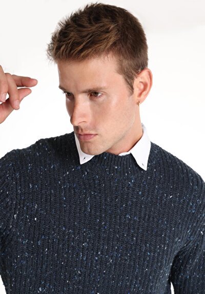 Afficher les détails de Pull Marine    Homme