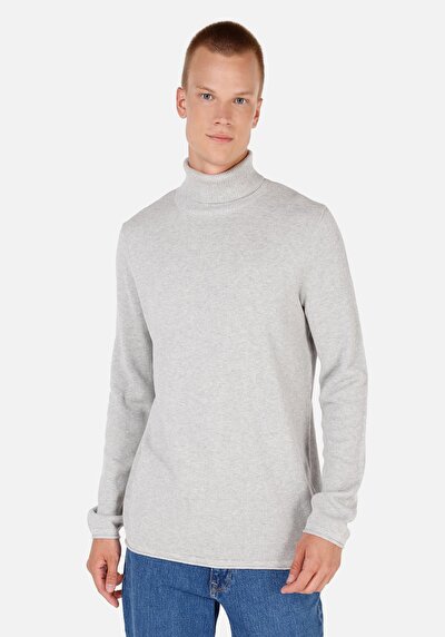Image de Pull Gris Regular Fit   Homme