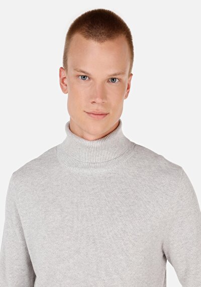 Image de Pull Gris Regular Fit   Homme